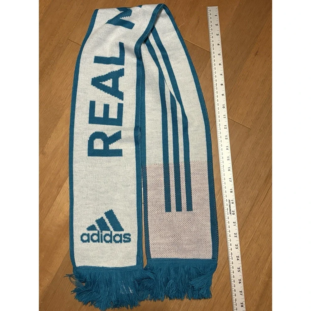 2017 Adidas Real Madrid CF Team Supporters Scarf - La Liga Soccer